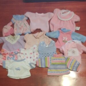 Assorted Baby Doll Clothes Set